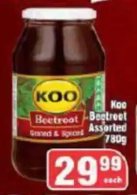 Big Save Koo Beetroot Assorted 780g offer