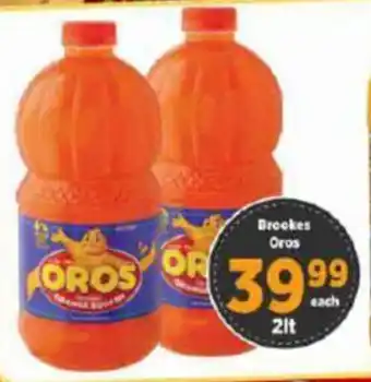 Big Save Brookes Oros 2L offer