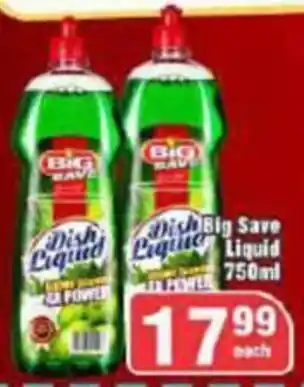 Big Save Big Save Liquid 750ml offer