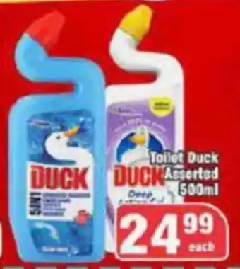 Toilet Duck Assorted 500ml