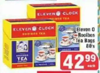Big Save Eleven O Rooibos Tea Bags 80's offer