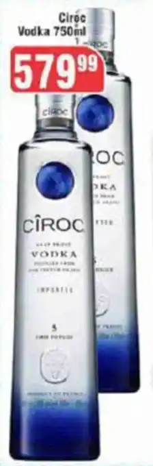 Ciroc Vodka 750ml