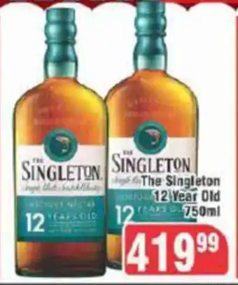 The Singleton 12 Year Old 750ml