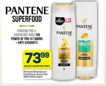 Pick n Pay Pantene Shampoo or Conditioner Assorted 360/400ml Each offer