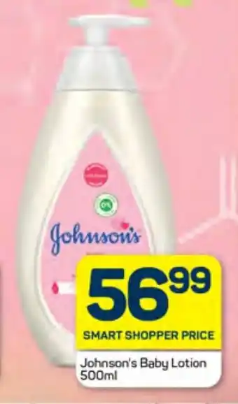 Pick n Pay Johnson's Baby Lotion 500ml offer