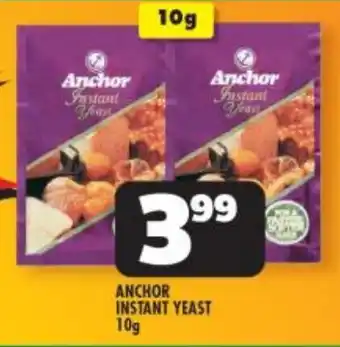 Usave ANCHOR INSTANT YEAST 10g offer