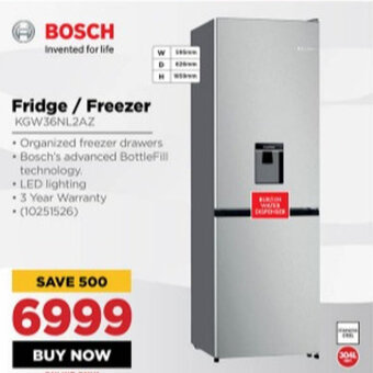 HiFi Corp Bosch Fridge/Freezer offer
