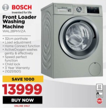 HiFi Corp Bosch Front Loader Washing Machine offer