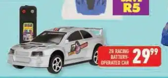 Shoprite Z8 RACING BATTERY OPERATED CAR offer