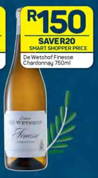 Pick n Pay De Wetshof Finesse Chardonnay 750ml offer