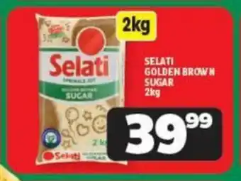 SELATI GOLDEN BROWN SUGAR 2kg