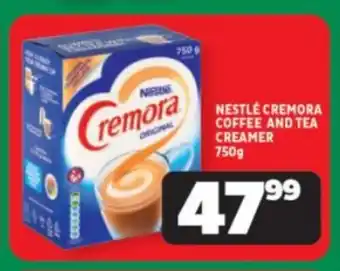 Usave NESTLÉ CREMORA COFFEE AND TEA CREAMER 750g offer