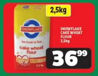 Usave SNOWFLAKE CAKE WHEAT FLOUR 2,5kg offer