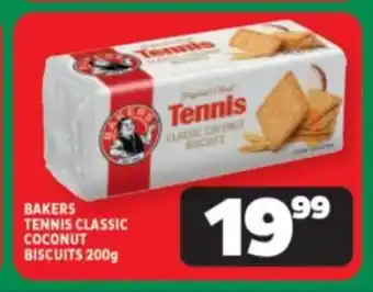 BAKERS TENNIS CLASSIC COCONUT BISCUITS 200g