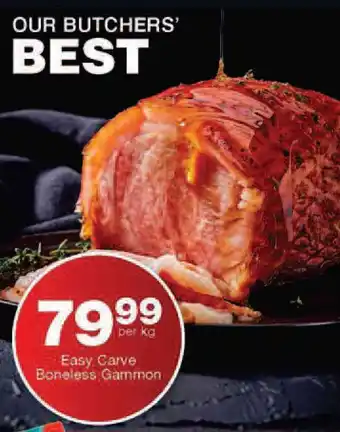 Checkers Easy Carve Boneless Gammon offer