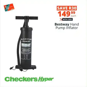 Checkers Bestway Hand Pump Inflator offer