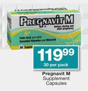 30 per pack Pregnavit M Supplement Capsules