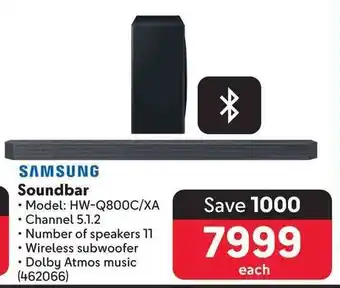 Makro SAMSUNG Soundbar offer