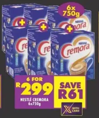 Shoprite NESTLÉ CREMORA 6x750g offer