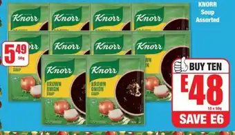 Boxer KNORR Soup Assorted offer