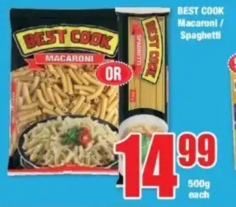 Boxer BEST COOK Macaroni/Spaghetti offer