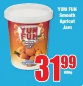 Boxer YUM FUN Smooth Apricot Jam offer