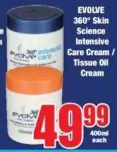 Boxer EVOLVE 360° Skin Science Intensive Care Cream/Tissue Oil Cream offer