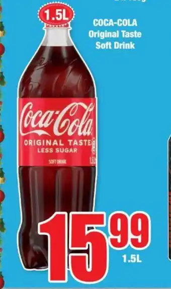 Boxer COCA-COLA Original Taste Soft Drink offer
