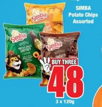 Boxer Simba Potato Chips Assorted offer