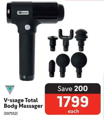 V-ssage Total Body Massager