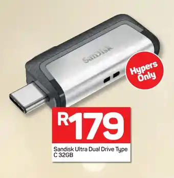 Pick n Pay Hypermarket Sandisk Ultra Dual Drive Type C 32GB offer