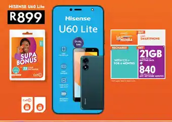 Pick n Pay HISENSE U60 Lite offer