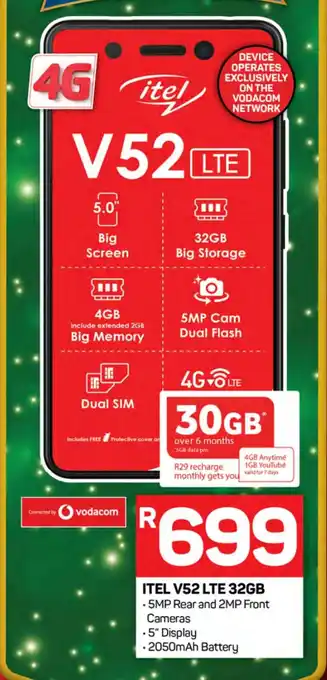 Pick n Pay ITEL V52 LTE 32GB offer