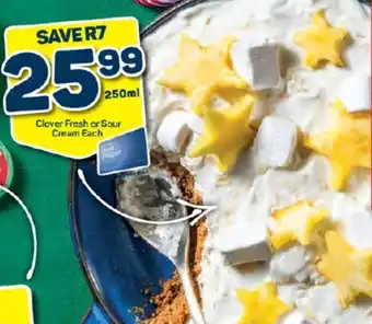 Pick n Pay Clover Fresh or Sour Cream Each offer