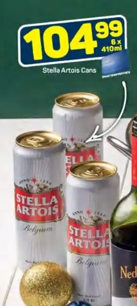 Pick n Pay Stella Artois Cans offer