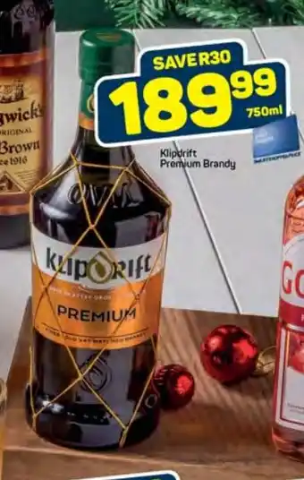 Pick n Pay Klipdrift Premium Brandy offer