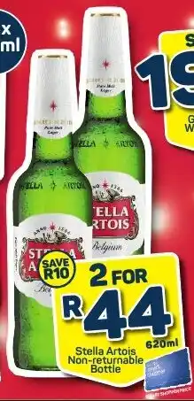 Pick n Pay Stella Artois Non-returnable Bottle 620ml offer