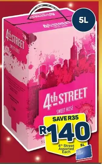 Pick n Pay 4th Street Assorted Each 5L offer