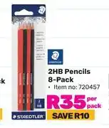 Staedtler 2 hb pencils 8 pack-per pack