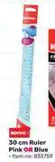 Game Kores 30cm ruler pink or blue offer