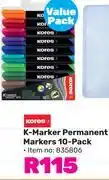 Game Kores k-marker permanent markers 10-pack offer