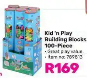 Game Kid n play building blocks 100 piece offer