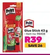 Game Pritt glue stick-43g offer