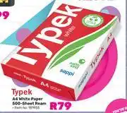 Game Typex a4 white paper 500-sheet ream offer