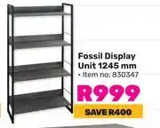 Game Fossil display unit 1245mm offer