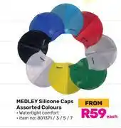 Game Medley silicone caps assorted colours-each offer