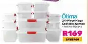Game Otima 24 piece mega lock box combo offer