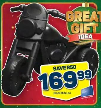 Pick n Pay Black Ride-on offer