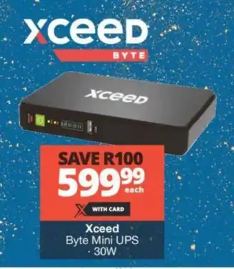 Checkers Xceed Byte Mini UPS 30W offer