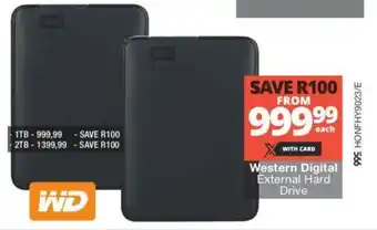 Western Digital External Hard Drive